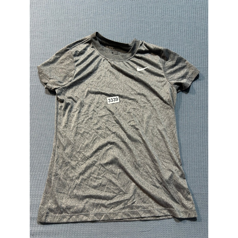 Nike Dri-FIT T-Shirt Womens Small Grey